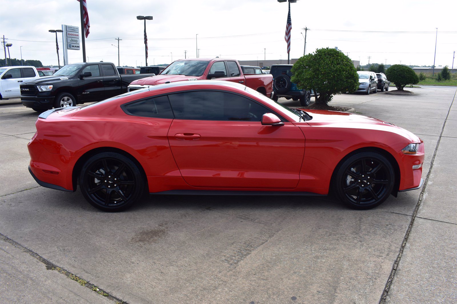 Pre-Owned 2020 Ford Mustang I4 2dr Car in Fayetteville #DD157397A