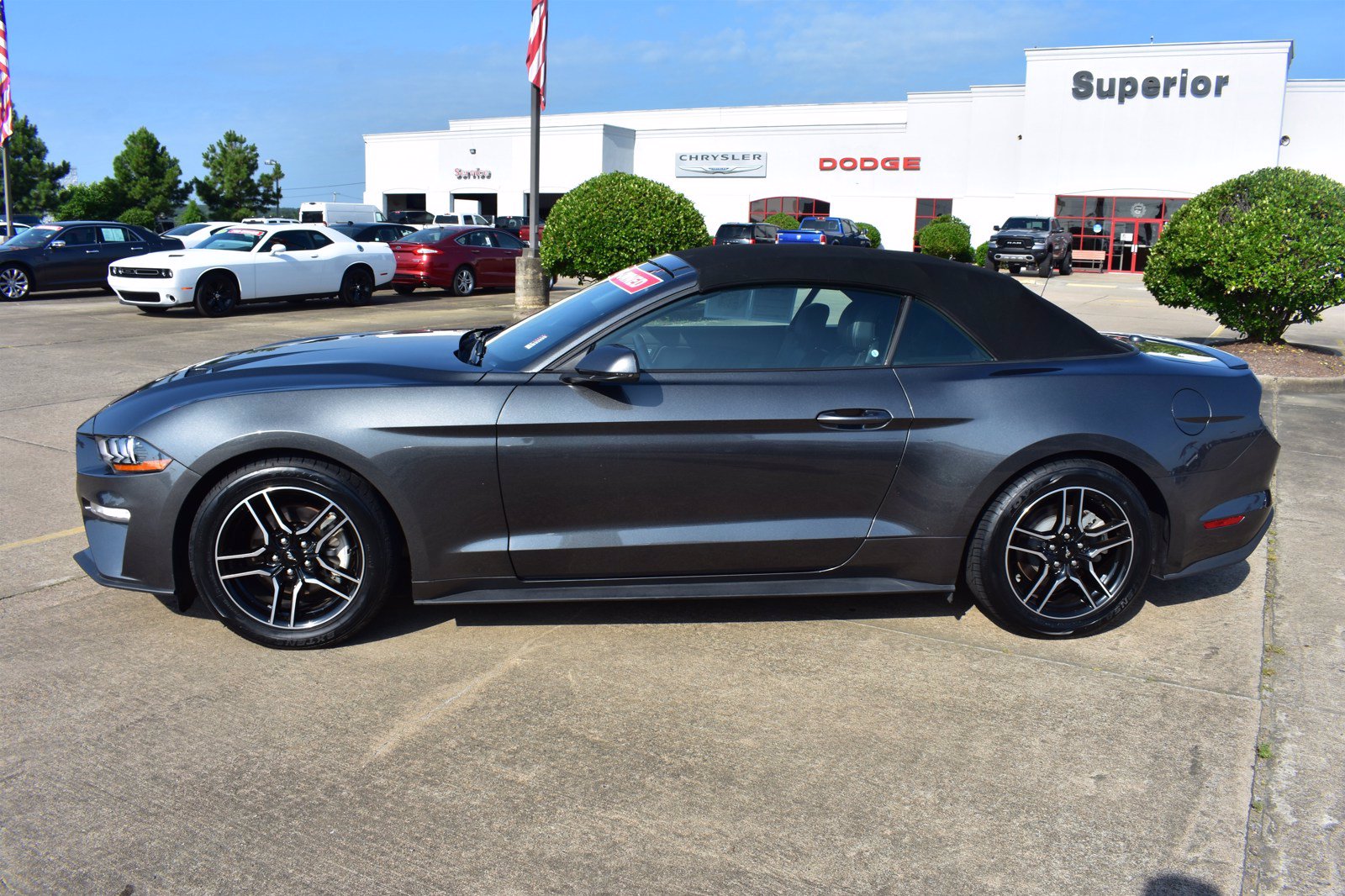 Pre-Owned 2019 Ford Mustang I4 Convertible in Fayetteville #D1315