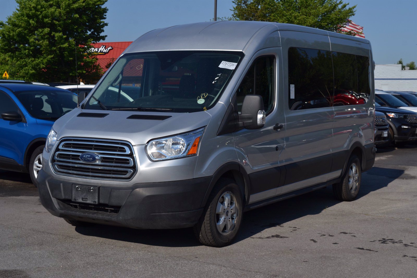 Pre-Owned 2019 Ford Transit Passenger Wagon XLT Full-size Passenger Van ...