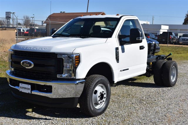 New 2019 Ford Super Duty F-350 DRW XL 4WD Regular Cab Chassis-Cab ...