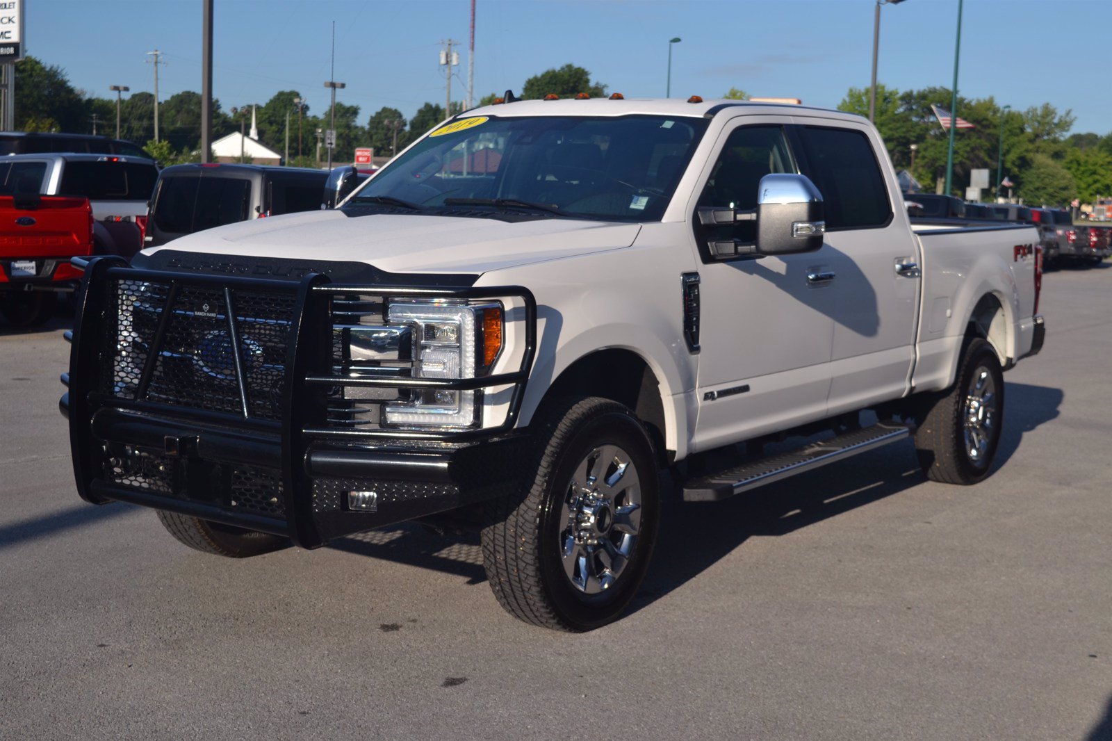 Pre-Owned 2019 Ford Super Duty F-250 SRW Lariat 4WD Crew Cab Pickup In ...