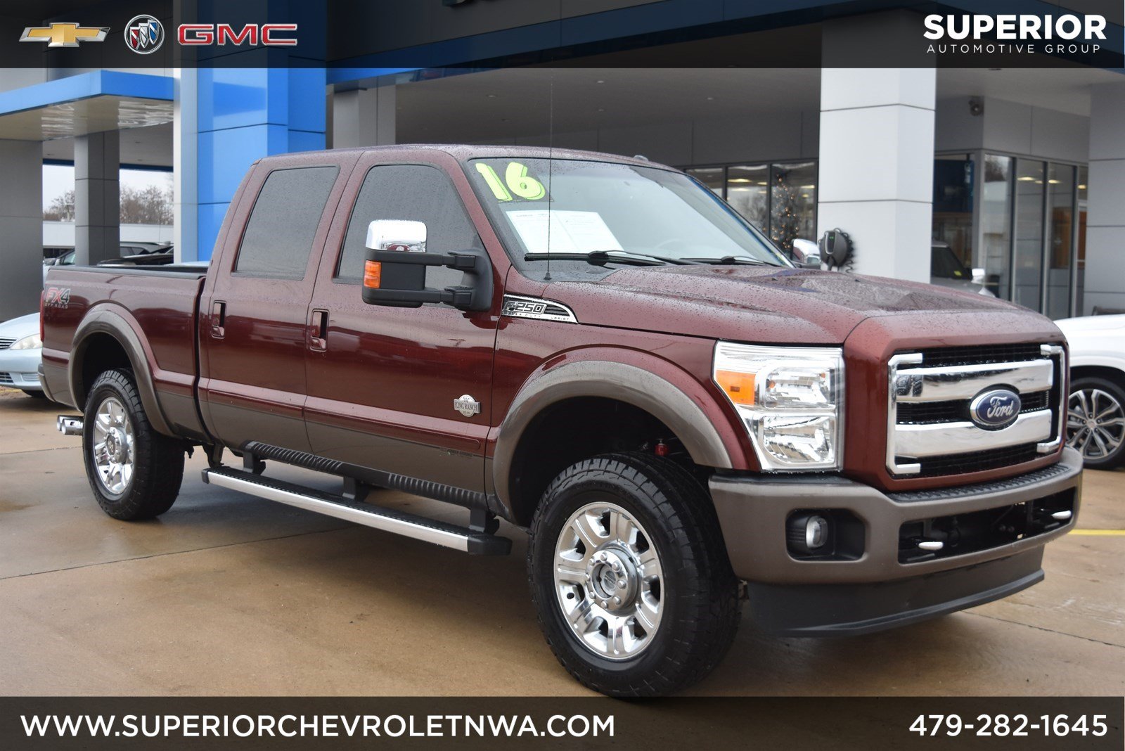 Pre Owned 2016 Ford Super Duty F 250 King Ranch 4wd Crew Cab