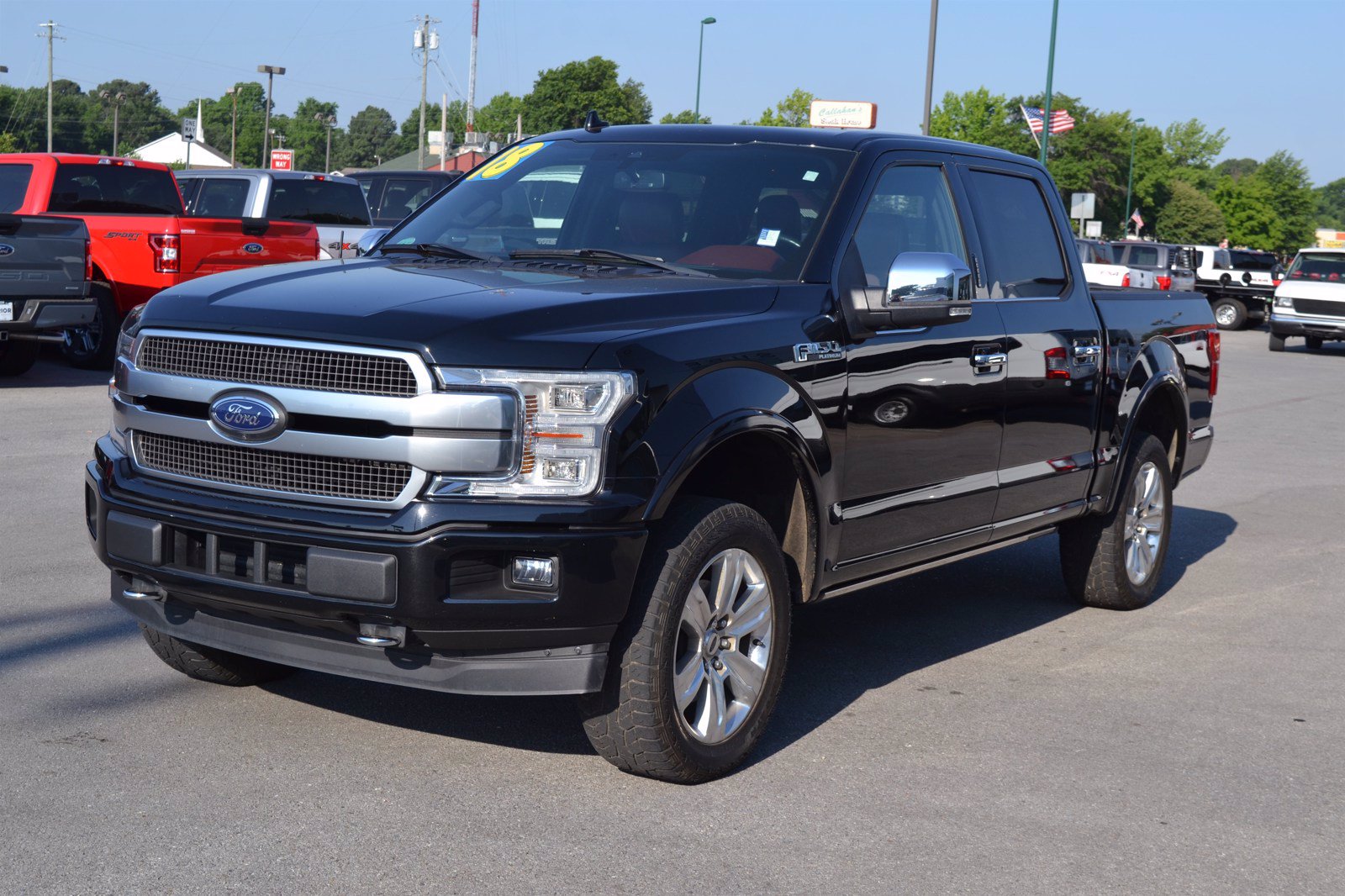 Pre-Owned 2018 Ford F-150 Platinum 4WD Crew Cab Pickup in Fayetteville ...