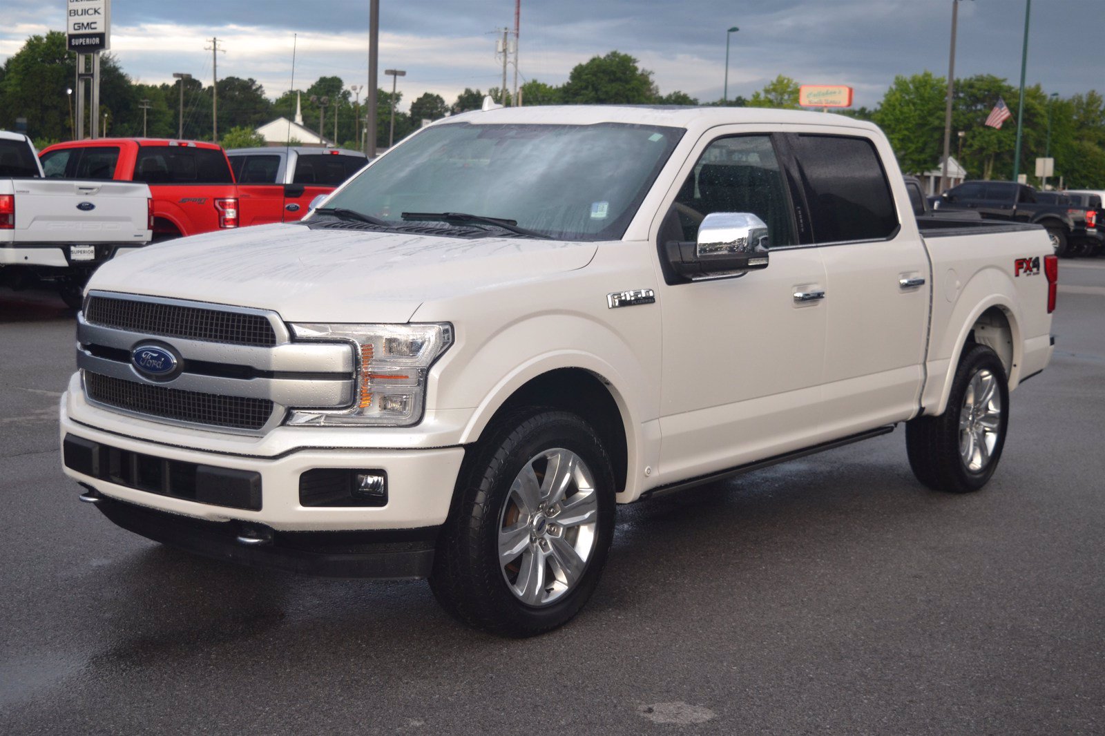 Pre-Owned 2018 Ford F-150 Platinum 4WD Crew Cab Pickup in Fayetteville ...