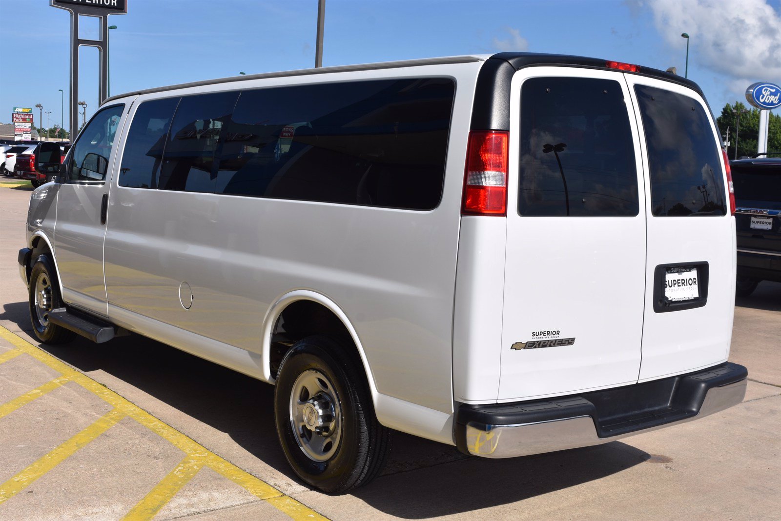 Pre-Owned 2019 Chevrolet Express Passenger LT Full-size Passenger Van ...