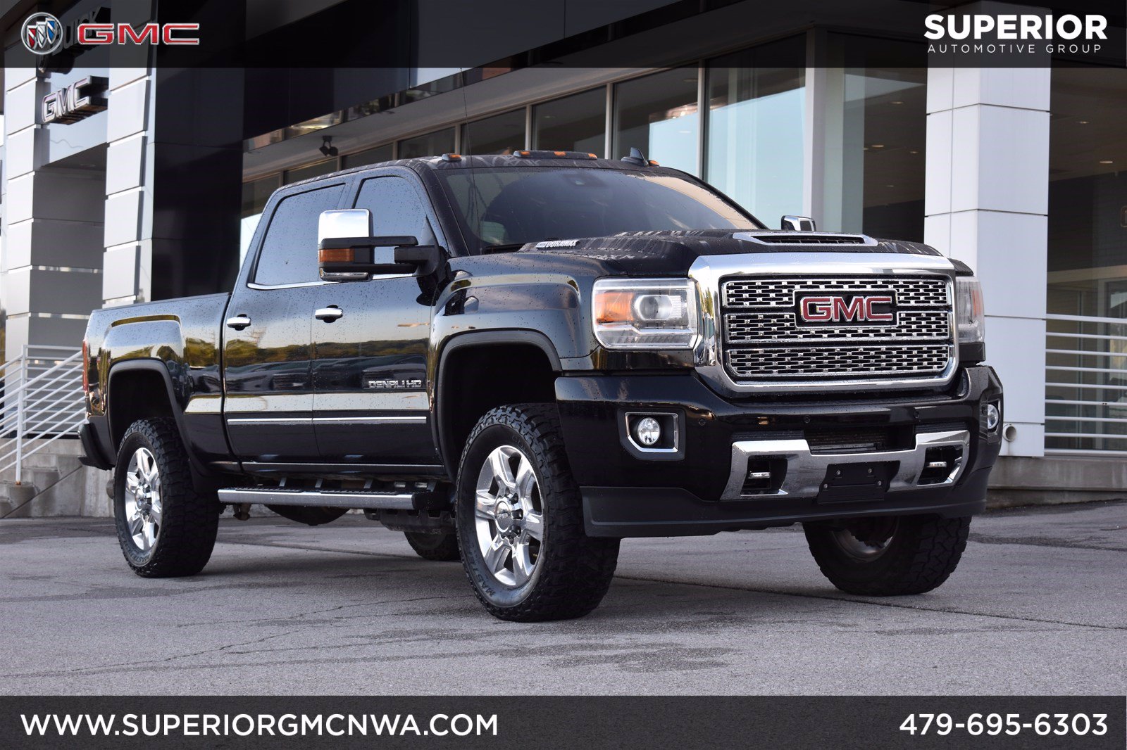 Pre-owned 2018 Gmc Sierra 2500hd Denali 4wd Crew Cab Pickup In 