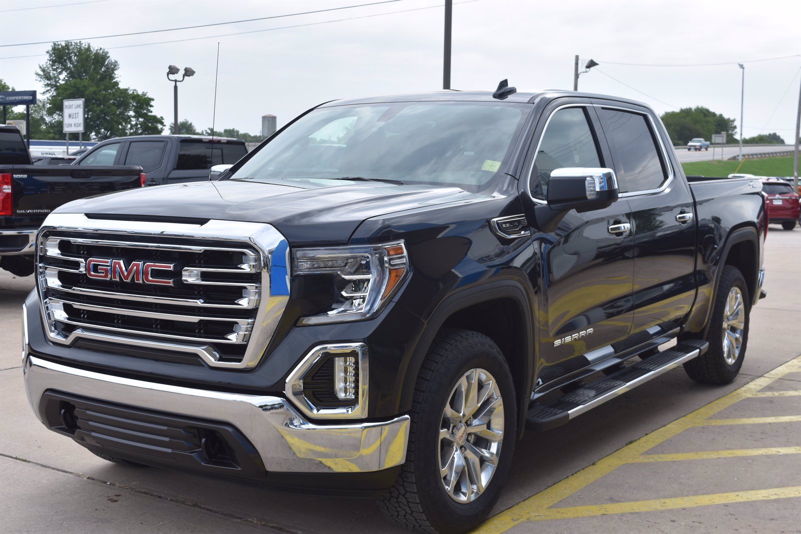 New 2020 GMC Sierra 1500 SLT 4WD Crew Cab Crew Cab Pickup in ...