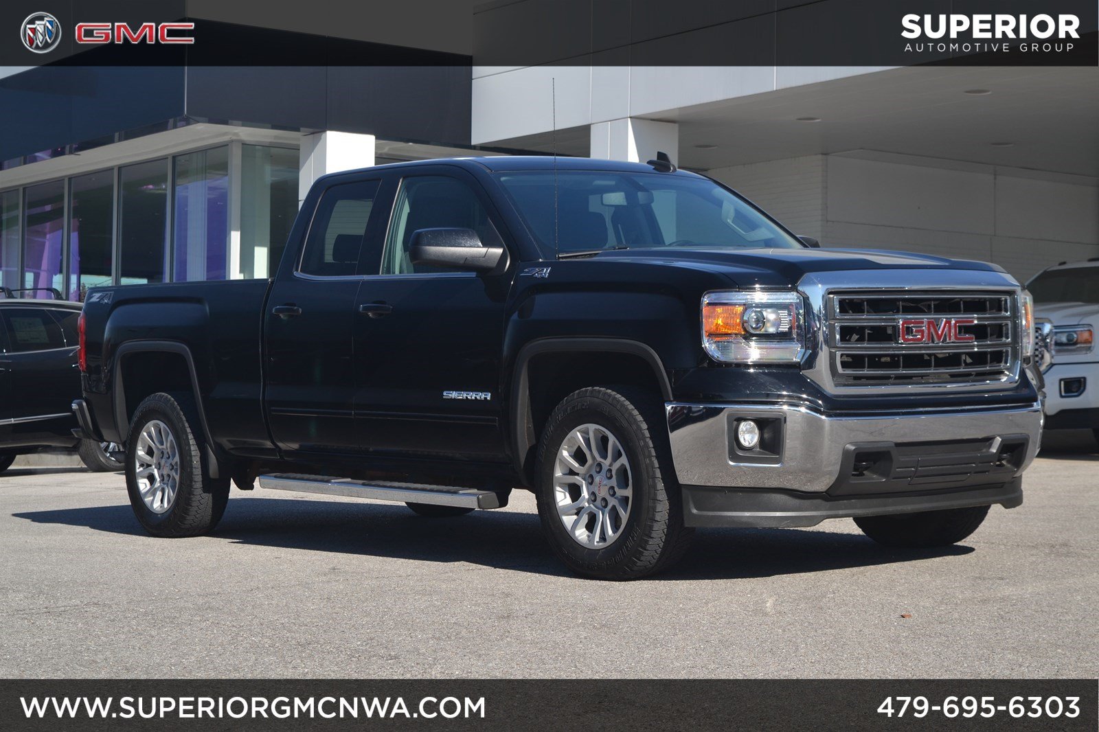 Pre Owned 2015 Gmc Sierra 1500 Sle 4wd Extended Cab Pickup In