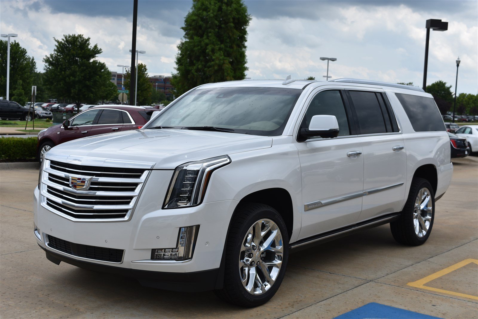 New 2019 Cadillac Escalade ESV Platinum Sport Utility in Fayetteville 