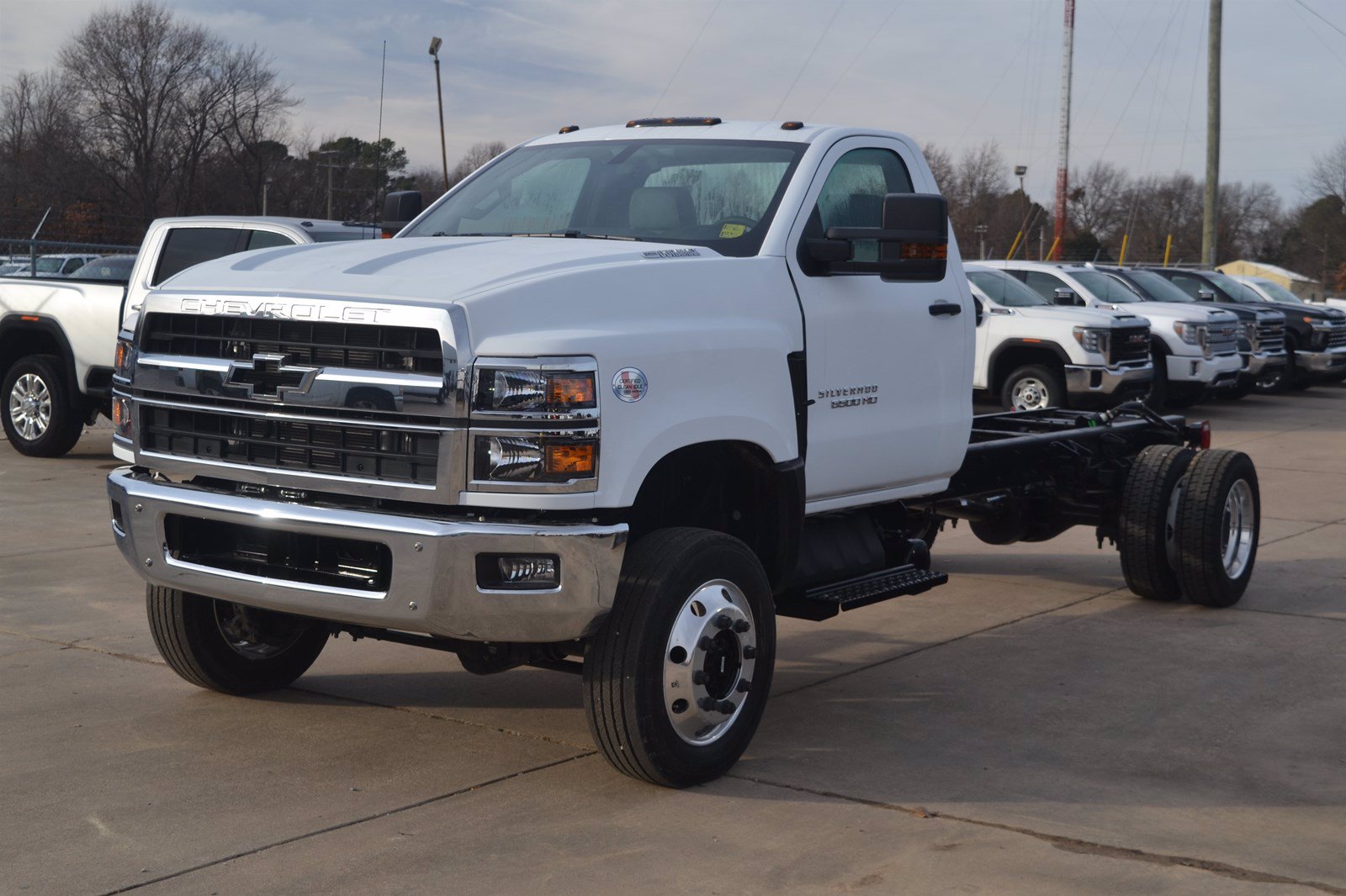 New 2019 Chevrolet Silverado MD Work Truck 4WD Regular Cab Chassis-Cab ...