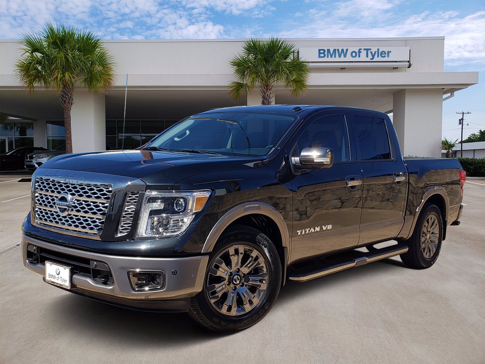 Pre-Owned 2019 Nissan Titan Platinum Reserve Crew Cab Pickup in ...