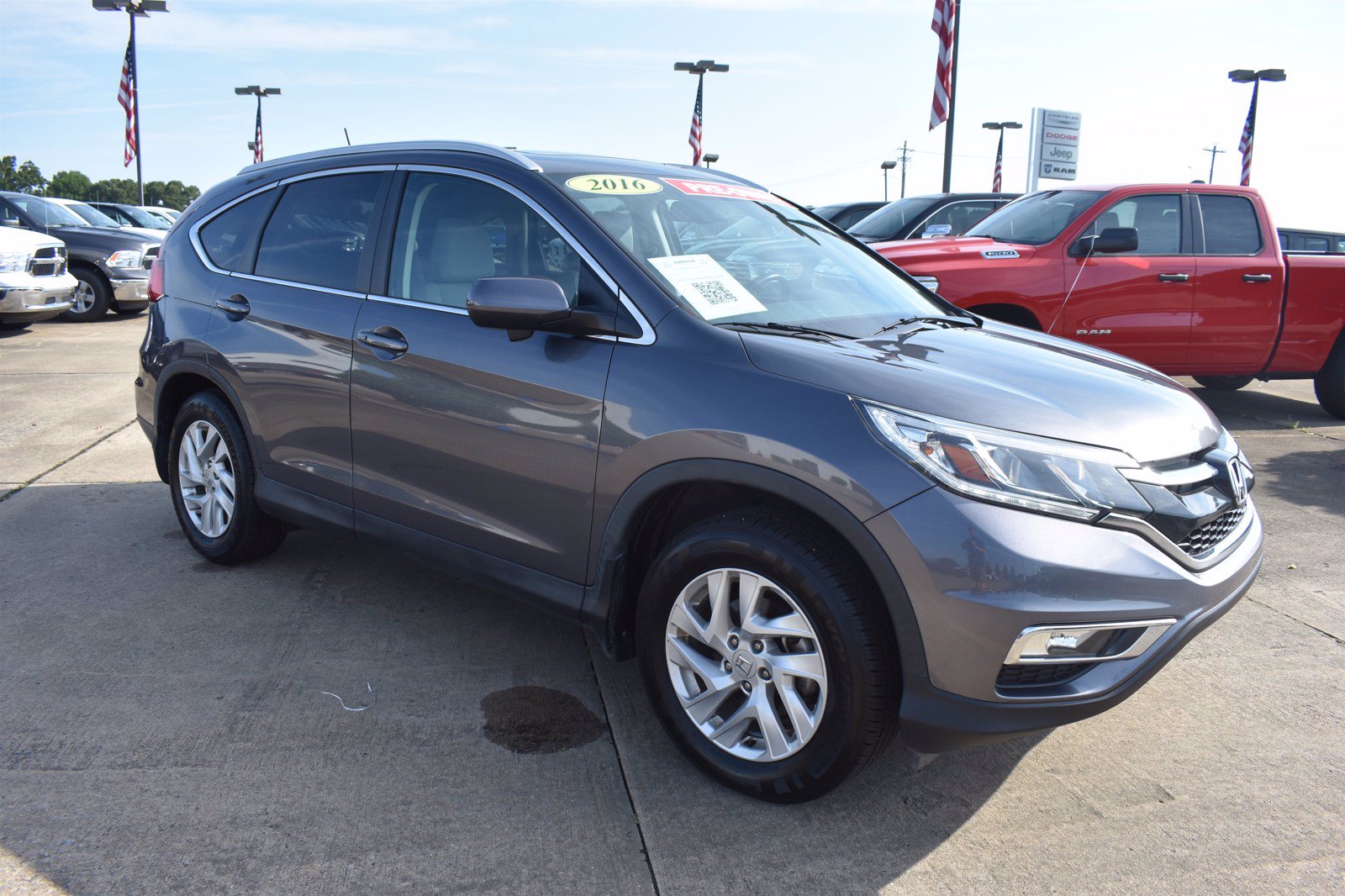 Pre-Owned 2016 Honda CR-V EX-L Sport Utility in Fayetteville #D151153A ...