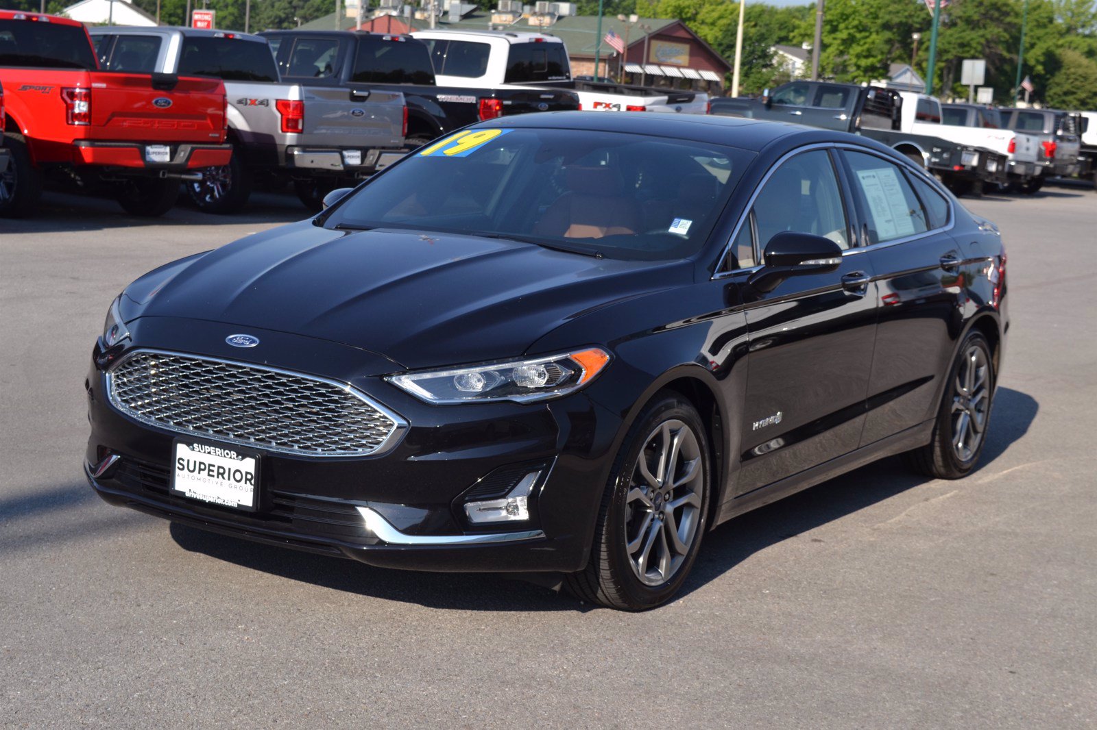 Ford fusion hybrid titanium