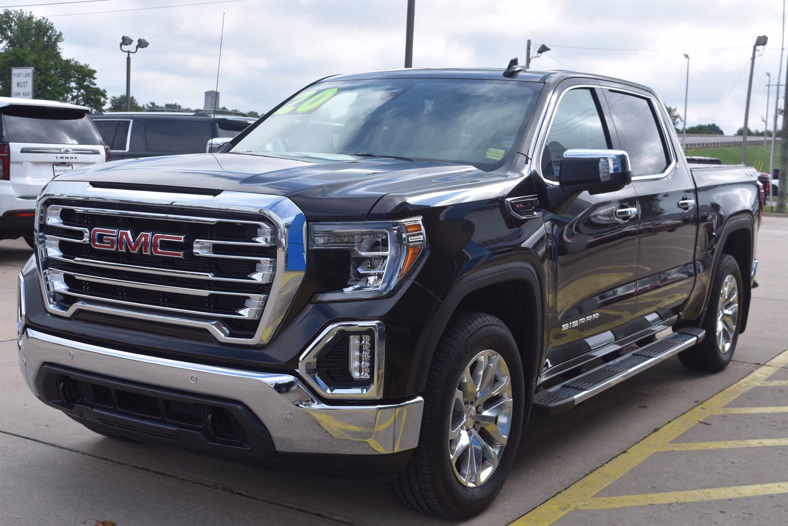 Pre-Owned 2020 GMC Sierra 1500 SLT 4WD Crew Cab Pickup in Fayetteville ...