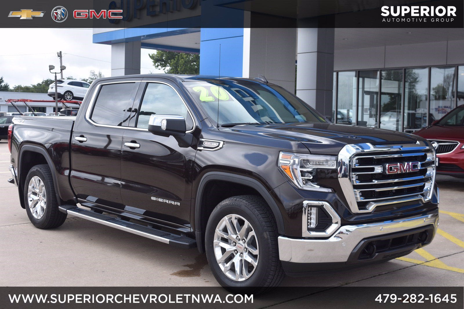 Pre-Owned 2020 GMC Sierra 1500 SLT 4WD Crew Cab Pickup in Fayetteville ...