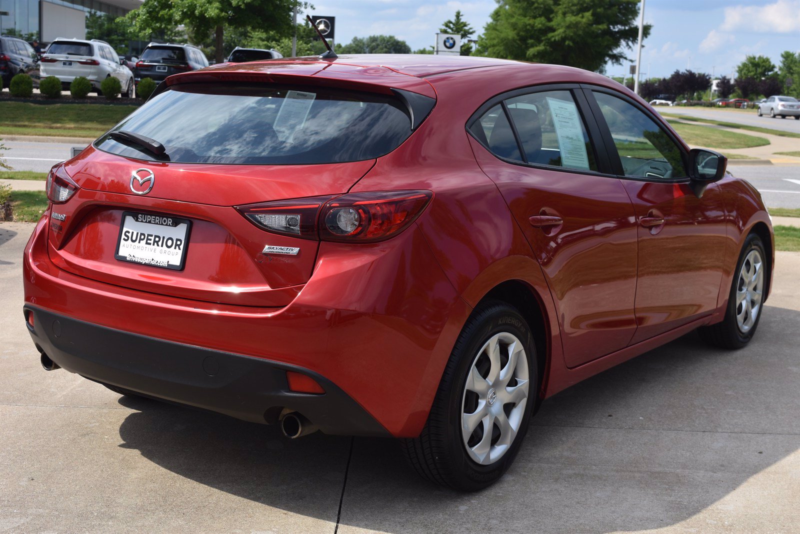 Pre-Owned 2015 Mazda Mazda3 i Sport Hatchback in Fayetteville # ...