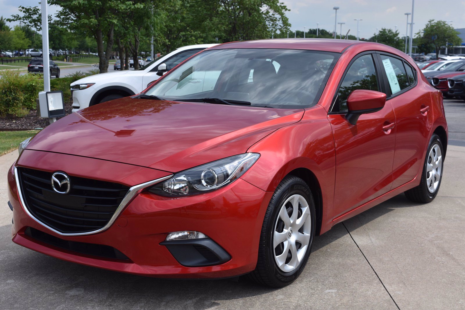 Pre-Owned 2015 Mazda Mazda3 i Sport Hatchback in Fayetteville # ...
