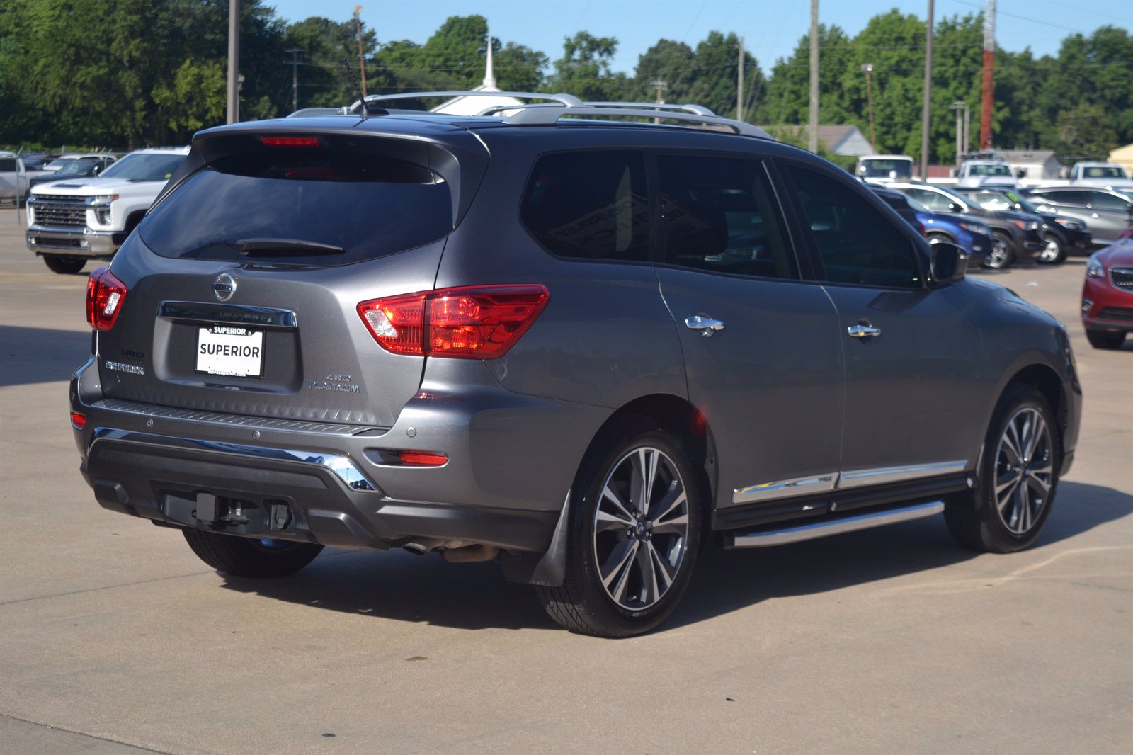 Pre-Owned 2018 Nissan Pathfinder Platinum 4WD Sport Utility In ...