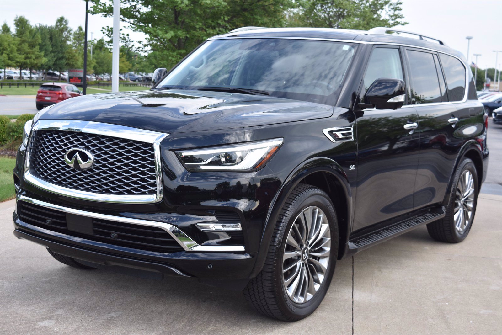 Pre-Owned 2018 INFINITI QX80 Sport Utility in Fayetteville #A255269AA