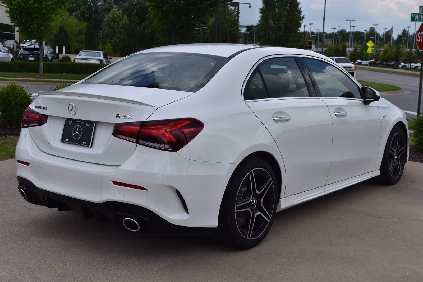 New 2020 Mercedes Benz A Class Amg® A 35 4dr Car In Fayetteville M218954 Superior Automotive